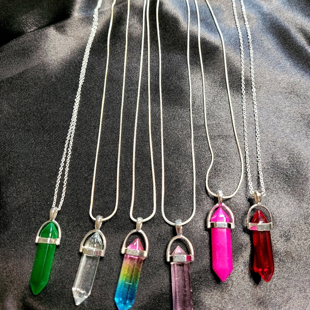 2 for 30 Bullet Pendant Necklaces